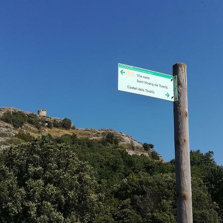 فندق San Vicente de Torellóفي  Casa Rural Can Bigotis المظهر الخارجي الصورة